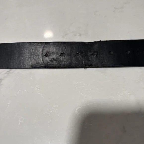 True Religion Men's Belt Horseshoe Rhinestone Silver Crystal Belt Size L/XL - Picture 4 of 7